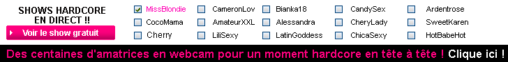 webcam coquine