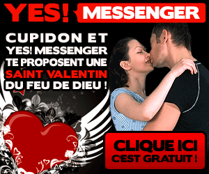 C'est la St Valentin sur YES!Messenger !