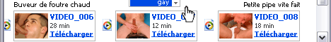 Vid&eacute;os gays branlette