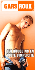Mon autre rouquin préféré sur ce site, plus pour le corps que le visage, mais quand même, j'cracherais pas dessus ou plutôt si, avec moult sperme !